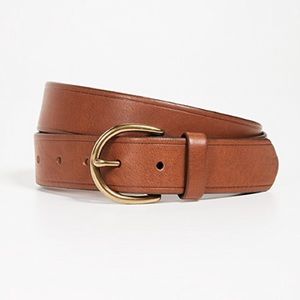 Madewell Medium Perfect Leather Belt